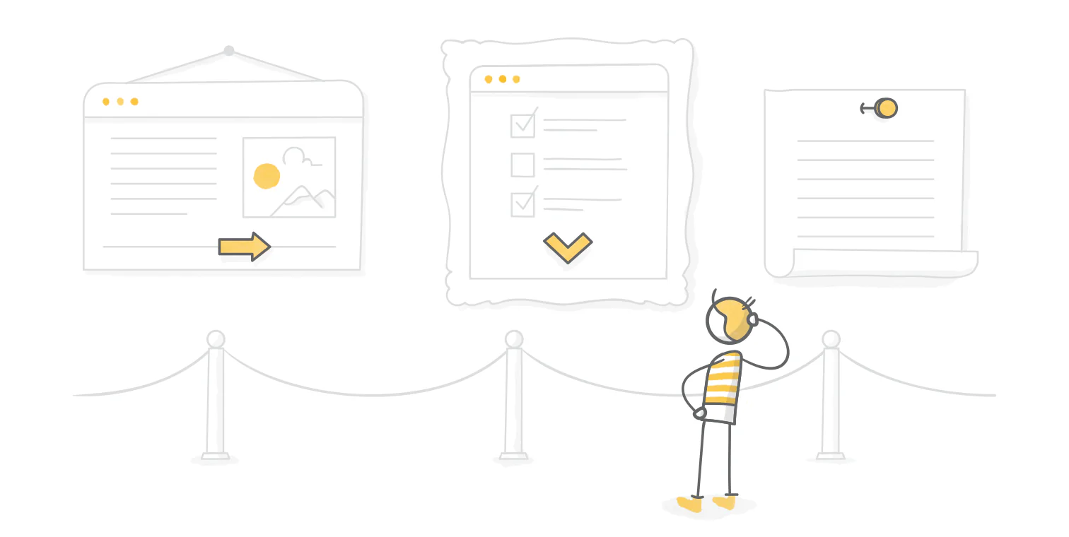 Esempi per un nuovo concetto di navigazione dei corsi E-learning