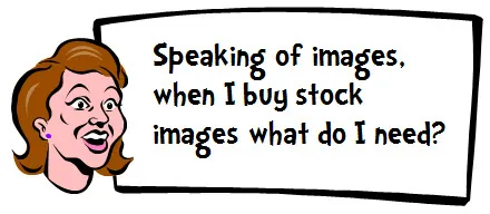 Vignetta con volto stilizzato e domanda su cosa serve acquistando immagini stock per e-learning