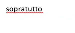 Parola con errore ortografico sottolineata in rosso da Microsoft Word per il controllo qualità dei testi