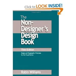 Copertina del libro The Non-Designer’s Design Book di Robin Williams con titolo e sottotitolo ben visibili