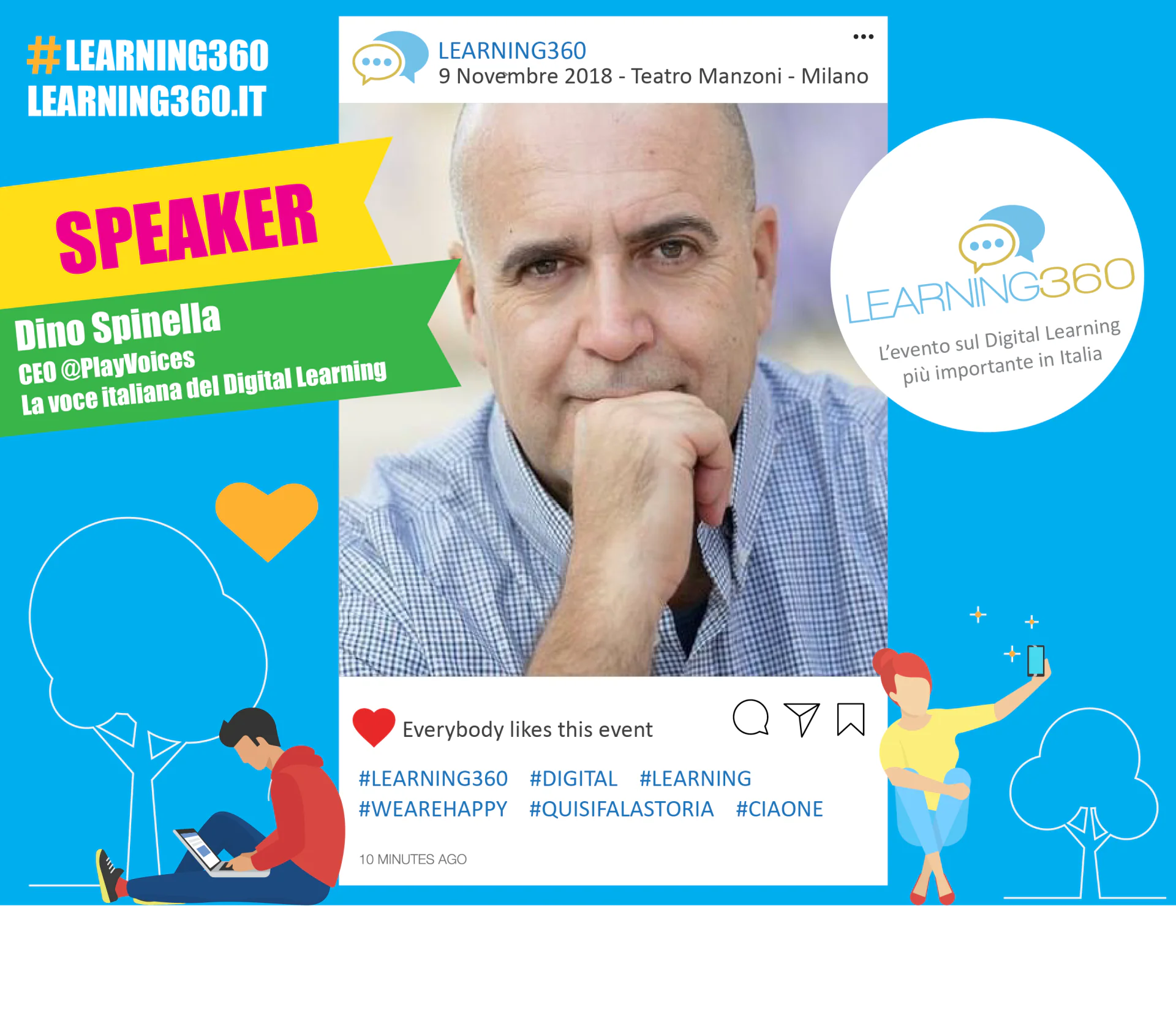LEARNING360, presentiamo lo speaker Dino Spinella!