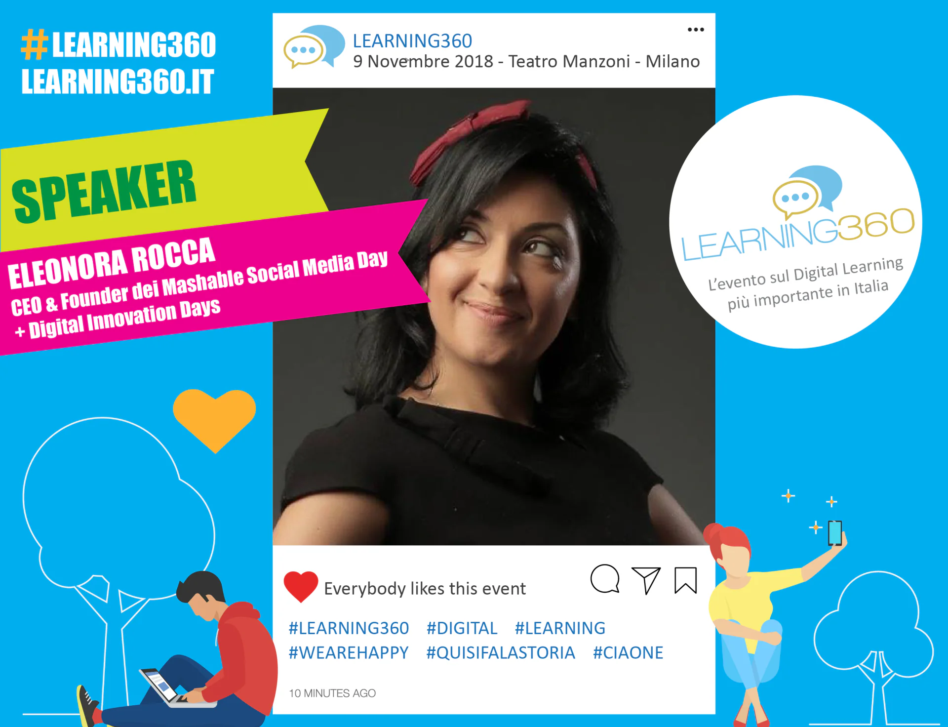 LEARNING360, presentiamo la speaker Eleonora Rocca!