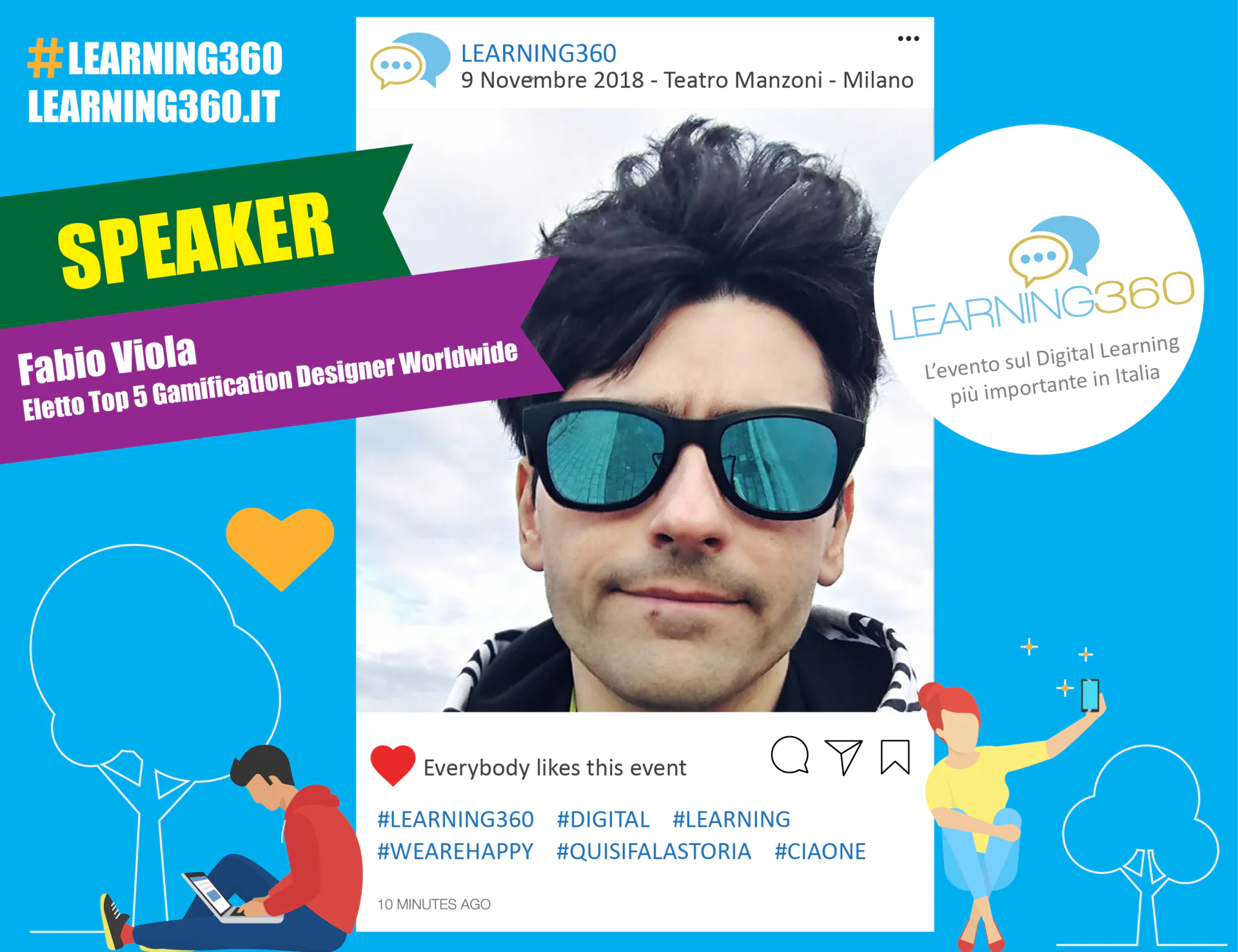 LEARNING360, presentiamo lo speaker Fabio Viola!