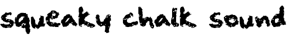 Scritta in stile gessetto con font handwriting utilizzata per simulare l’effetto lavagna nei template PowerPoint