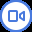Icona blu di Peek che rappresenta la funzione di registrazione screencast per Articulate 360