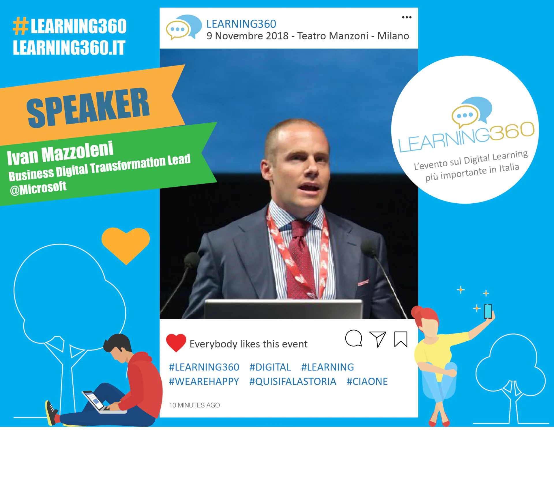 LEARNING360, presentiamo lo speaker Ivan Mazzoleni!