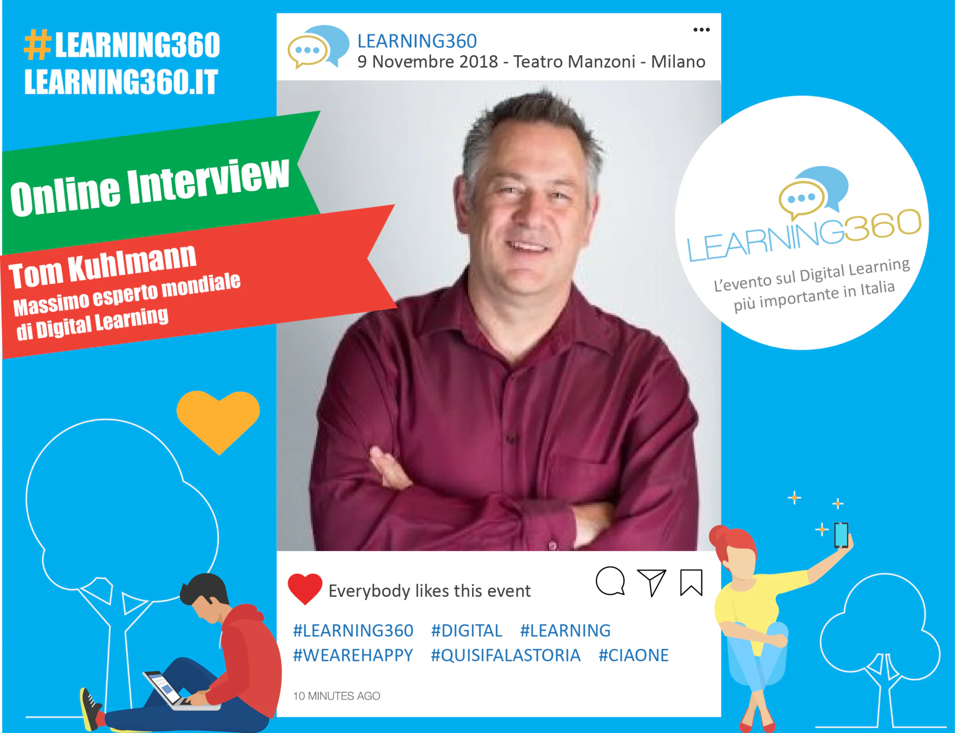 LEARNING360, presentiamo lo speaker Tom Kuhlmann!