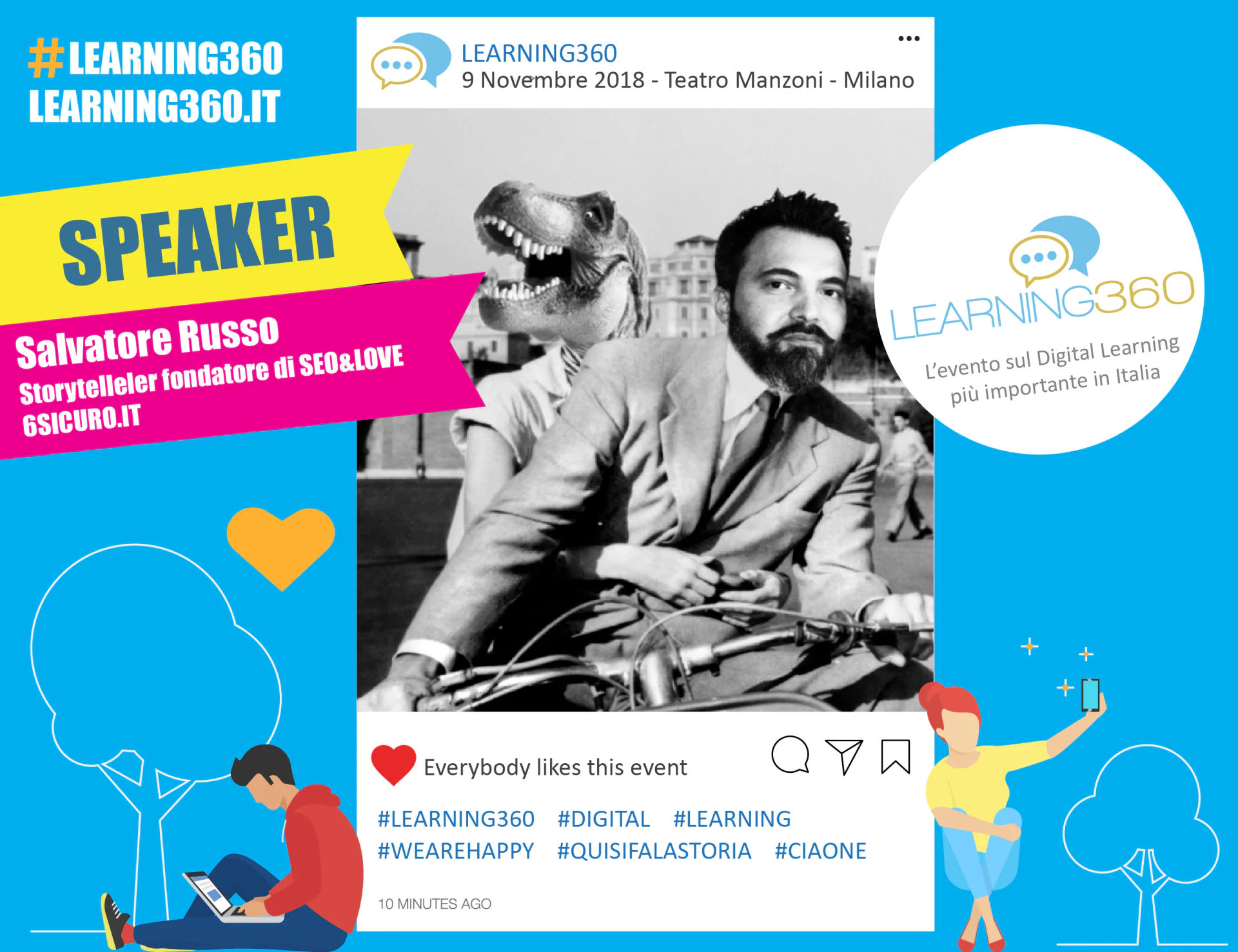 LEARNING360, presentiamo lo speaker Salvatore Russo!