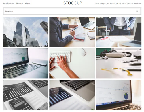 Risultati di ricerca immagini gratuite su StockUp con foto di lavoro e business utili per e-learning