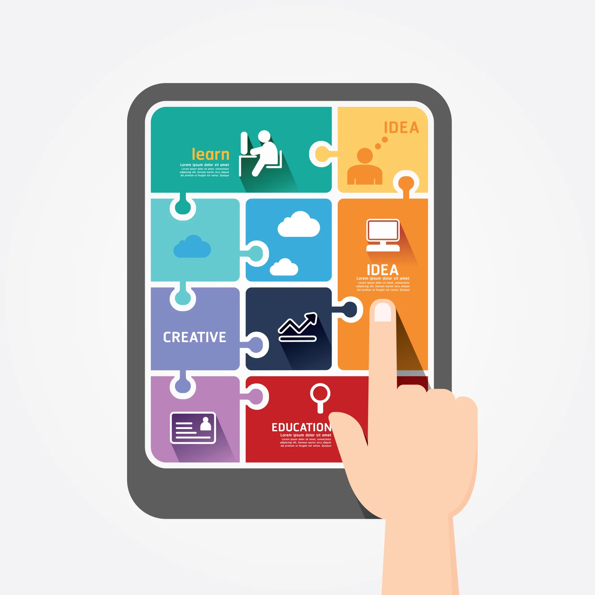 Sfondi gratuiti per corsi E-learning con scenari ramificati
